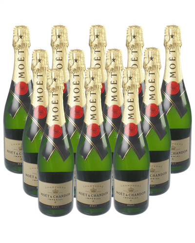 Moet NV Champagne Case