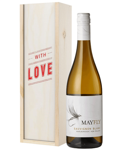 New Zealand Sauvignon Blanc White Wine Valentines With love Special Gift Box