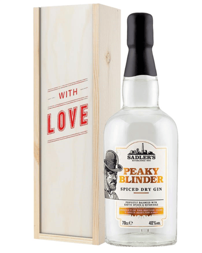 Peaky Blinder Gin Valentines Day Gift