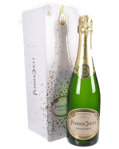 Perrier Jouet Champagne Tin Gift Box