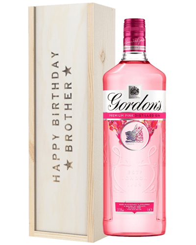 Pink Gin Birthday Gift For Brother