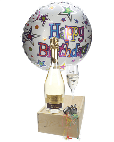 Prosecco Birthday Flute Gift