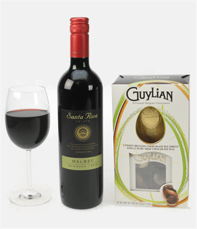 Red Wine Easter Egg