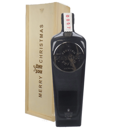 Scapegrace Gin Christmas Gift In Wooden Box