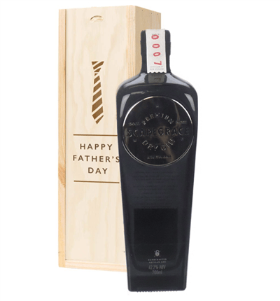 Scapegrace Gin Fathers Day Gift In Wooden Box