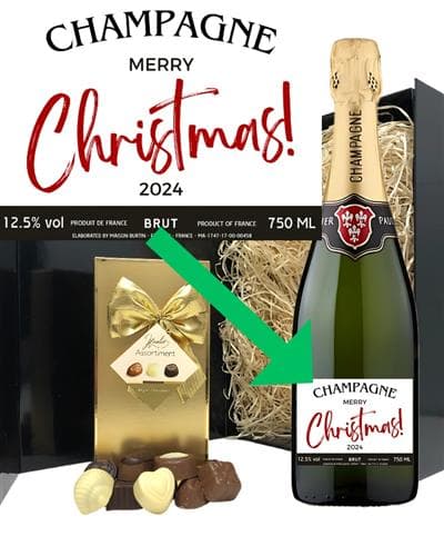 Signature Champagne Christmas Gift