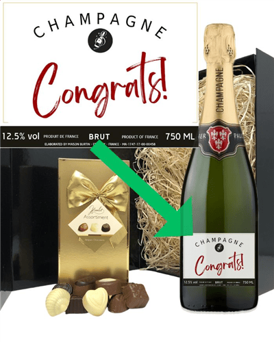 Signature Champagne Congrats Gift