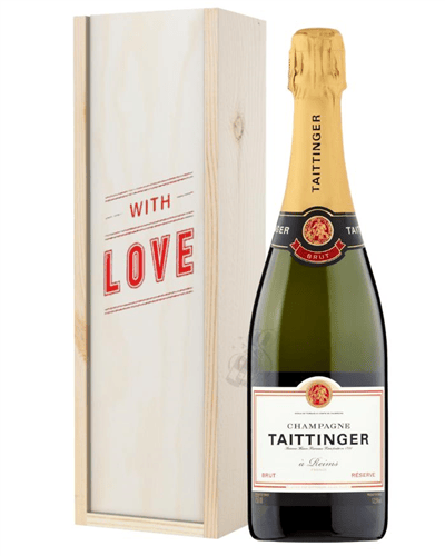 Taittinger Brut Champagne Valentines Day Gift