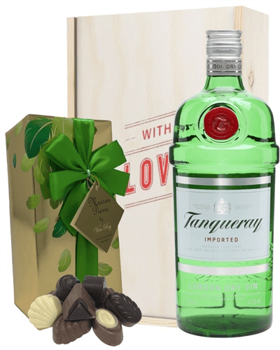 Tanqueray Gin And Chocolates Valentines Gift