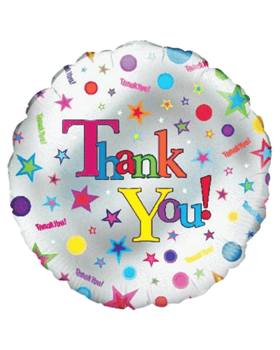 Thank You Helium Balloon Gift