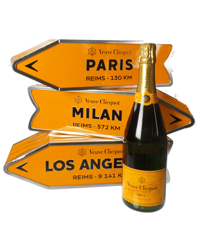 Veuve Clicquot Arrow Sign Gift