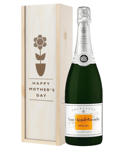 Veuve Clicquot Demi Sec Champagne Mothers Day Gift