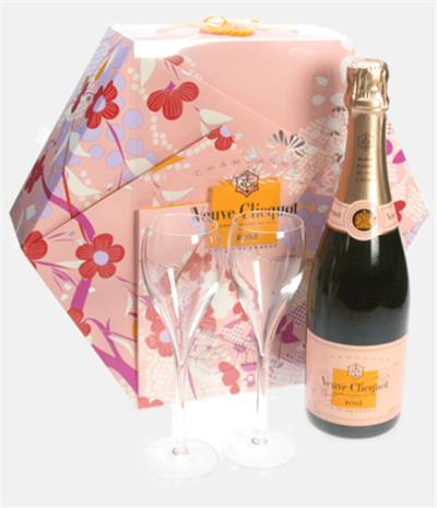 Veuve Clicquot Rose Shakkei Flute Box