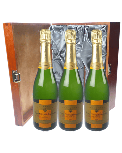 Veuve Vintage Champagne Triple Luxury Gift