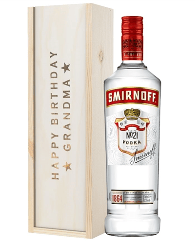 Vodka Birthday Gift For Grandma