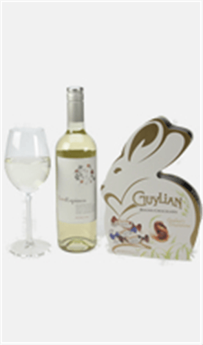 White Wine Easter Gift
