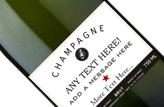 Personalised Champagne