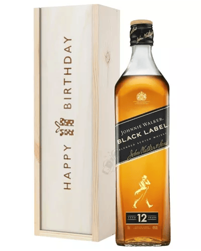 Johnnie Walker Whisky Birthday Gift - Next Day Delivery UK