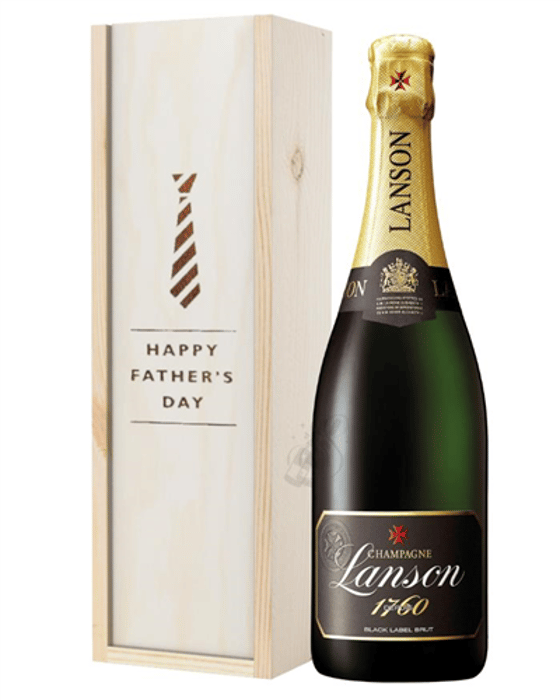 Lanson Black Label Champagne Fathers Day Gift