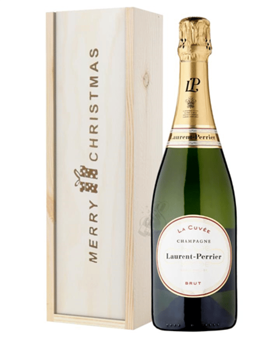 Laurent Perrier Champagne Single Bottle Christmas Gift