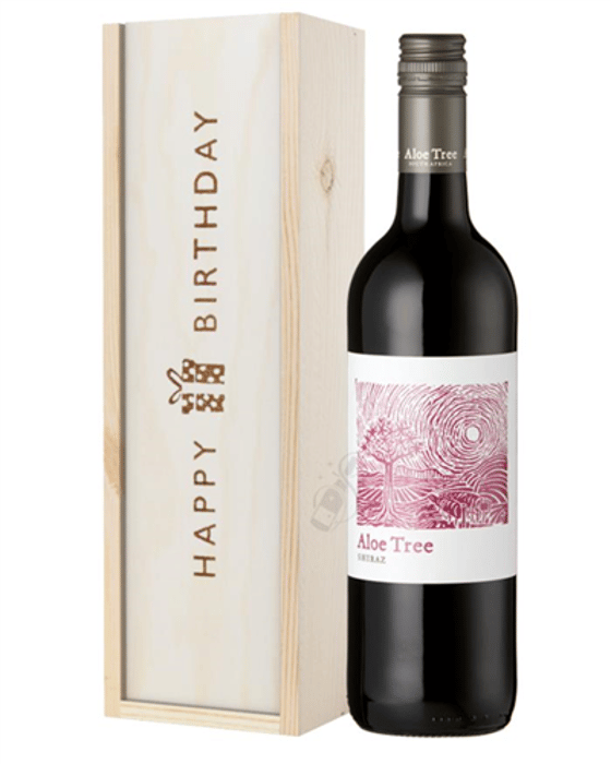 South African Shiraz Red Wine Birthday Gift
