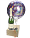 21st Birthday Champagne Flute Gift
