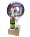 21st Birthday Gift - Moet Champagne - Balloon - Flute