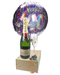 40th Birthday Gift - Moet Champagne - Balloon - Flute
