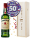 50th Birthday Irish Whiskey and Balloon Gift