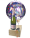 50TH BIRTHDAY ROSE CHAMPAGNE FLUTE GIFT