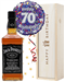 70th Birthday Jack Daniels Whiskey and Balloon Gift