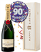 90th Birthday Champagne and Balloon Gift