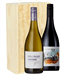 Australian Mixed Two Bottle Wine Gift in Wooden Box