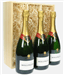 Bollinger Three Bottle Champagne Gift in Wooden Box