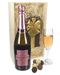 Chandon Rose Sparkling Wine And Belgian Chocolates