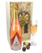 English Sparkling Rose Wine And Belgian Chocolates