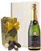 English Sparkling Wine and Chocolate Gift Set