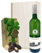 English White Wine and Chocolate Gift Set