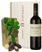 French Malbec Red Wine and Chocolate Birthday Gift Box