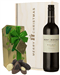 French Malbec Red Wine Christmas Wine and Chocolate Gift Box