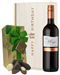 Italian Sangiovese Wine and Chocolate Birthday Gift Box
