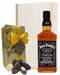 Jack Daniels And Chocolates Gift Set in Wooden Box