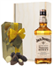 Jack Daniels Honey And Chocolates Gift Set in Wooden Box