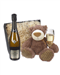 Langlois-Chateau Brut Sparkling Wine and Teddy Bear