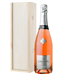 Langlois Sparkling Rose Wine Gift in Wooden Box