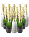 Lanson Black Label And White Label Champagne Case