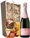 Lanson Rose Champagne Hamper