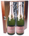 Lanson Rose Champagne Twin Luxury Gift 
