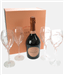 Laurent Perrier Rose and 4 Glass Gift Set