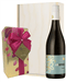 Merlot Red Wine and Chocolates Gift Set in Wooden Box